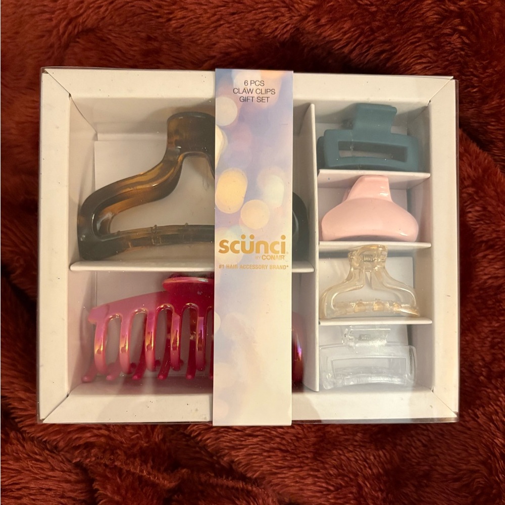 Scunci by Conair Claw Clips Gift Set